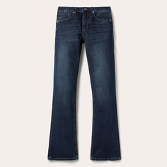 Men Boot Cut | Stetson 1014 Rocker Fit Jean Blue