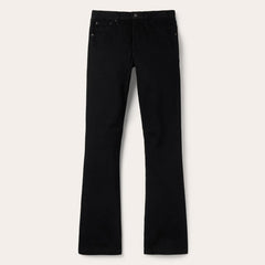 Men Boot Cut | Stetson 1120 Slim Fit Standard Straight Leg Jean Black