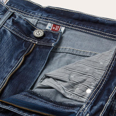 Men Boot Cut | Stetson 1520 Fit Standard Straight Leg Jean Blue