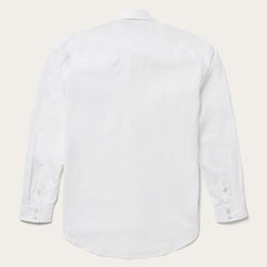 Men Classic Cut | Stetson Pin Point Oxford Shirt White