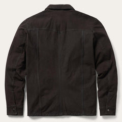 Men Jackets | Stetson Leather Western Shirt Jacket Brown