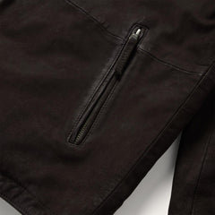Men Jackets | Stetson Zip Front Suede Leather Jacket Brown