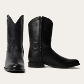 Men Ropers | Stetson Rancher Zip Roper Burnished Black