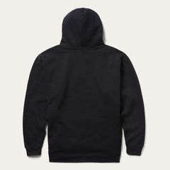 Men Sweaters & Hoodies | Stetson Classic Crest Hooded Sweatshirt Black