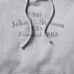 Men Sweaters & Hoodies | Stetson John B. Co. Hooded Sweatshirt Grey