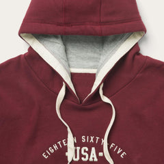 Men Sweaters & Hoodies | Stetson Stetson Hooded Sweatshirt Red