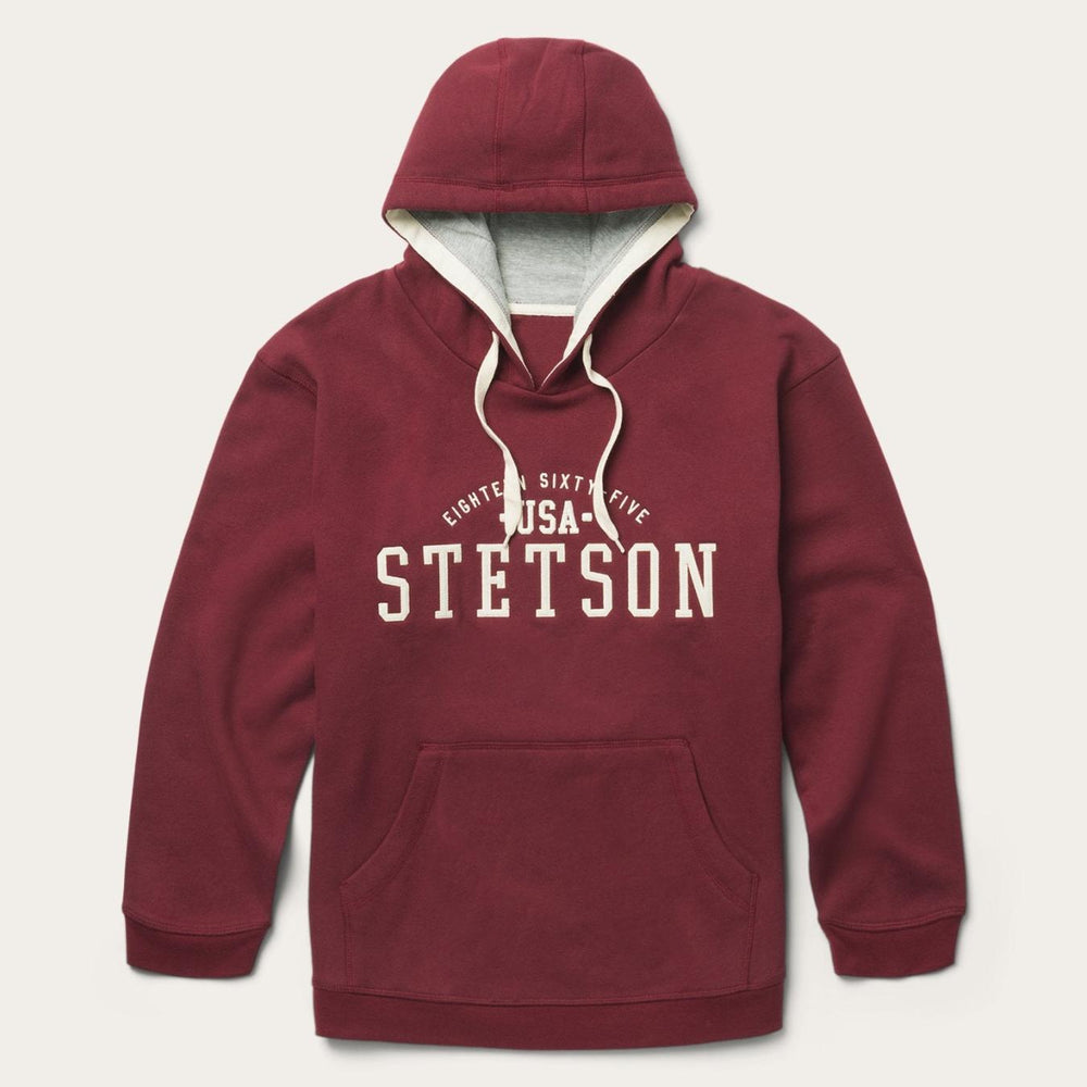 Men Sweaters & Hoodies | Stetson Stetson Hooded Sweatshirt Red