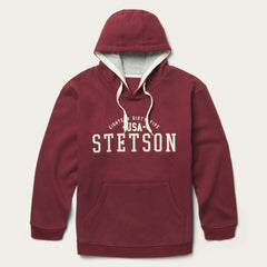 Men Sweaters & Hoodies | Stetson Stetson Hooded Sweatshirt Red