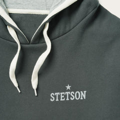 Men Sweaters & Hoodies | Stetson Stetson Hoodie Star Left Chest Blue