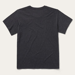 Men Tees | Stetson Bison Spirit Graphic Tee Black