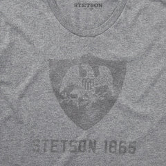 Men Tees | Stetson Vintage Eagle Graphic Tee Grey