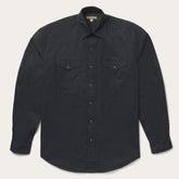 Men Western Shirts | Stetson Classic Western Shirt In Black Black