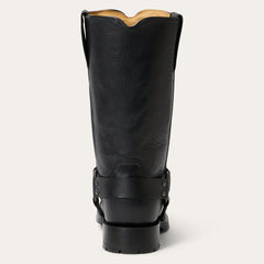 Men Western | Stetson Heritage Harness Boots Black