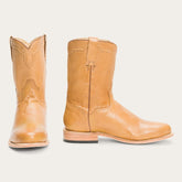 Men Western | Stetson Puncher Boots Tan