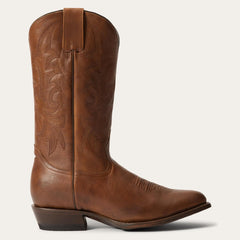 Men Western | Stetson Sharp Boots Brown