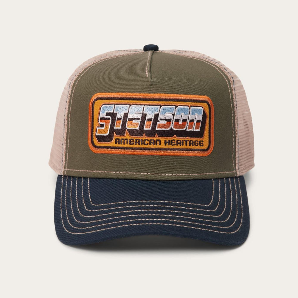 Men/Women Caps & Truckers | Stetson Chrome Trucker Cap Green
