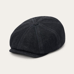 Men/Women Caps & Truckers | Stetson Denim Hatteras Cap Black Denim