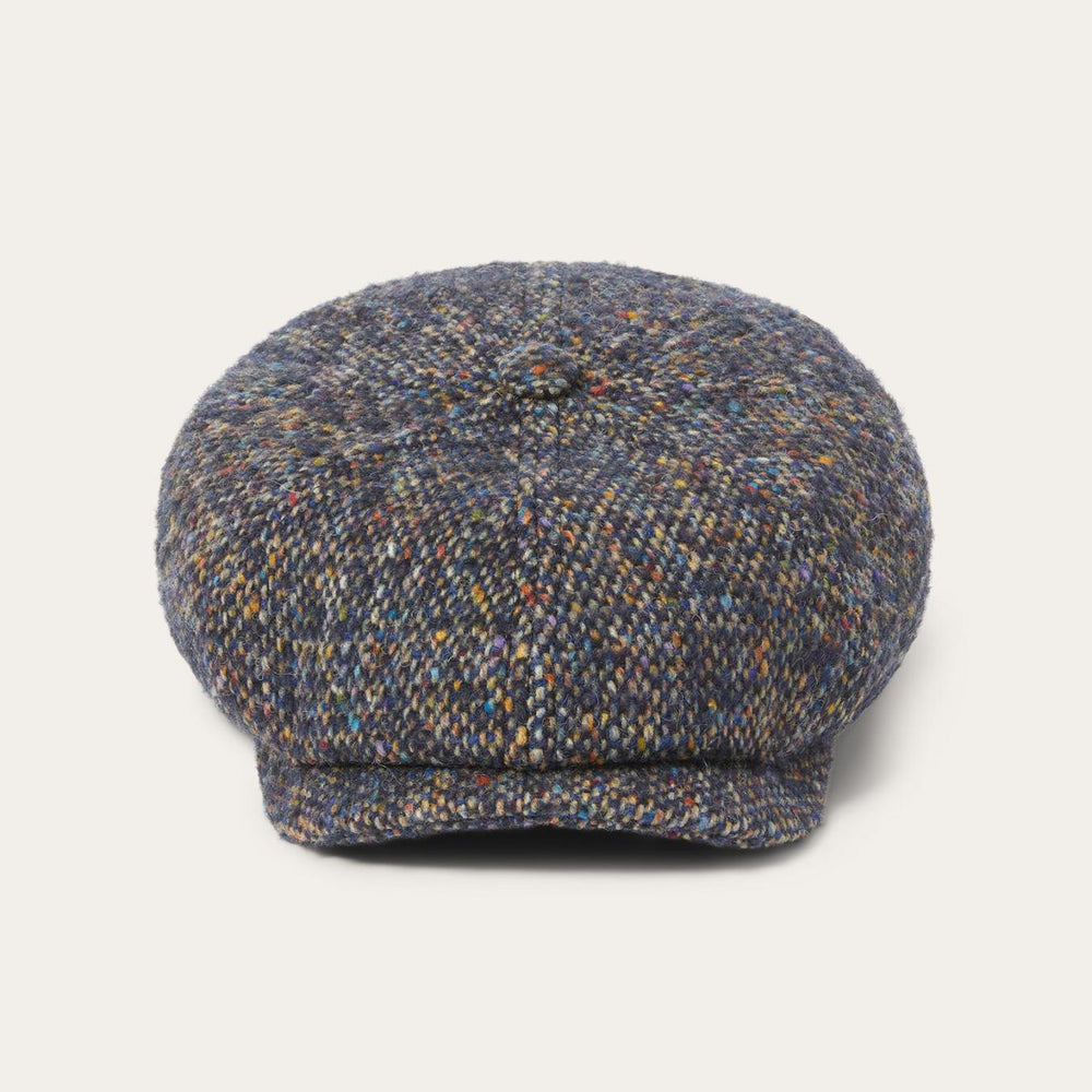 Men/Women Caps & Truckers | Stetson Donegal Wool Hatteras Cap Blue Donegal