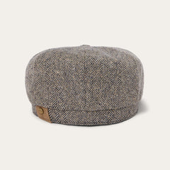 Men/Women Caps & Truckers | Stetson Herringbone Silk Hatteras Black/brown Herringbone