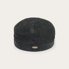 Men/Women Caps & Truckers | Stetson Hood Weathered Leather Ivy Cap Black