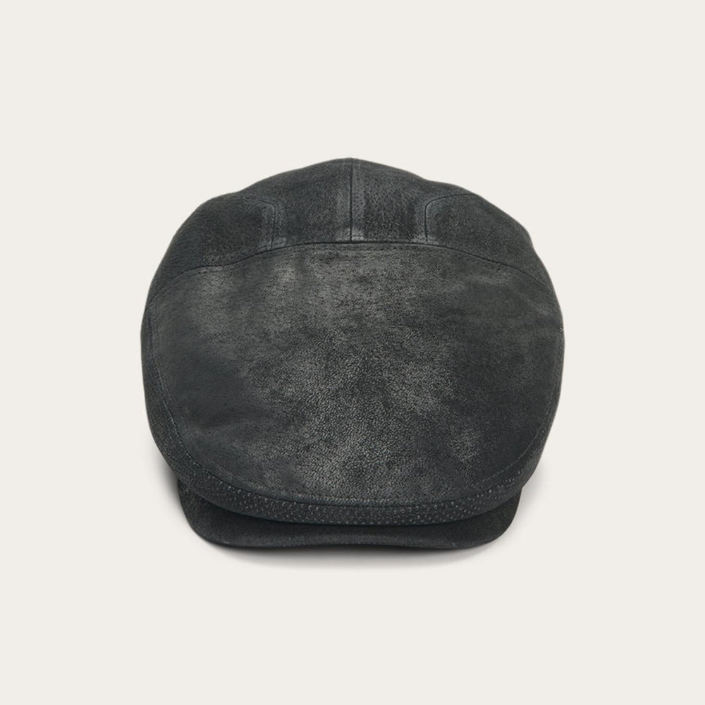 Men/Women Caps & Truckers | Stetson Hood Weathered Leather Ivy Cap Black