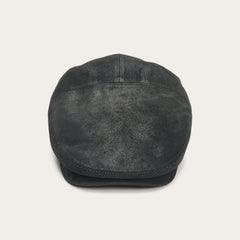 Men/Women Caps & Truckers | Stetson Hood Weathered Leather Ivy Cap Black