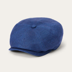 Men/Women Caps & Truckers | Stetson Linen Hatteras Cap Navy
