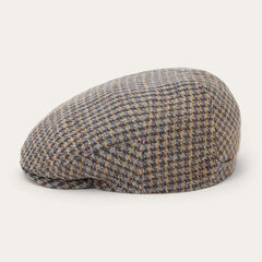 Men/Women Caps & Truckers | Stetson Linen/Cotton Houndstooth Driver Cap Multicolor Houndstooth