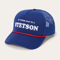 Men/Women Caps & Truckers | Stetson My Other Hat Is A Stetson Trucker Cap Royal