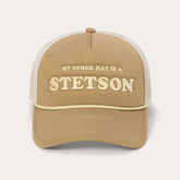 Men/Women Caps & Truckers | Stetson My Other Hat Is A Stetson Trucker Cap Tan