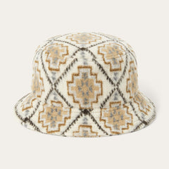 Men/Women Caps & Truckers | Stetson Navajo Jersey Bucket Hat Off White / Beige