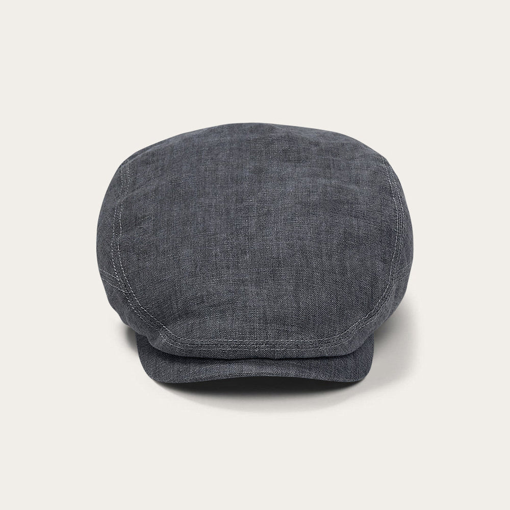 Men/Women Caps & Truckers | Stetson Premium Linen Driver Cap Denim Grey