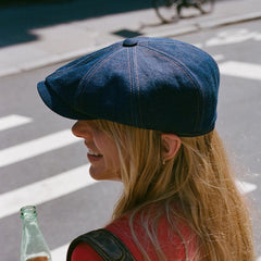 Men/Women Caps & Truckers | Stetson Sustainable Denim Hatteras Dark Denim