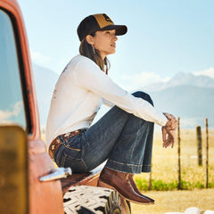 Men/Women Caps & Truckers | Stetson Tan Sunset Trucker Cap Tan