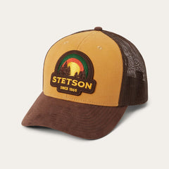 Men/Women Caps & Truckers | Stetson Tan Sunset Trucker Cap Tan