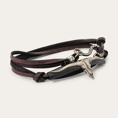 Men/Women Jewelry | Stetson Longhorn Wrap Bracelet