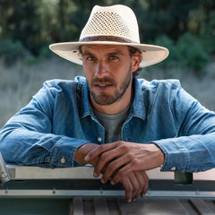 Men/Women Outdoor | Stetson Airway Panama Safari Hat Natural