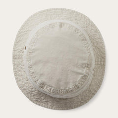 Men/Women Outdoor | Stetson Bucket Delave Organic Cotton Off White