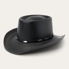 Men/Women Western | Stetson Royal Flush 10X Straw Cowboy Hat Black
