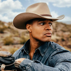 Men/Women Western | Stetson Seneca 4X Cowboy Hat Silver Sand
