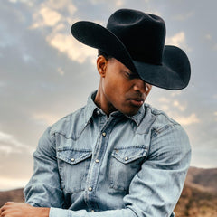 Men/Women Western | Stetson Skyline 6X Cowboy Hat Black