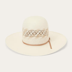 Men/Women Western | Stetson Thunder 10X Straw Cowboy Hat Ivory Gray
