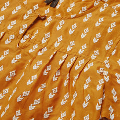 Women Blouses | Stetson Short-Sleeved Aztec Blouse Yellow