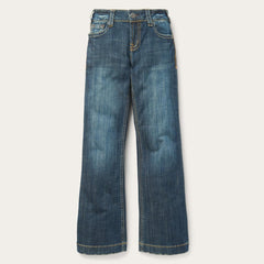 Women Denim | Stetson 214 City Trouser Jeans In Medium Wash Blue