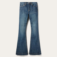 Women Denim | Stetson 921 High Rise Flare Jeans Blue