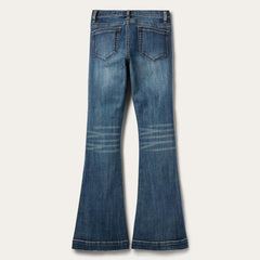 Women Denim | Stetson 921 High Rise Flare Jeans Blue