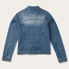 Women Jackets | Stetson Stetson Stretch Denim Jacket Blue