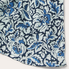 Women Midi | Stetson Indigo Tapestry Print Prairie Dress Blue