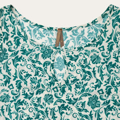 Women Midi | Stetson Jade Floral Print Sleeveless Dress Green