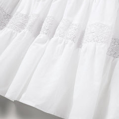Women Midi | Stetson White Cotton Lawn Sleeveless Dress White